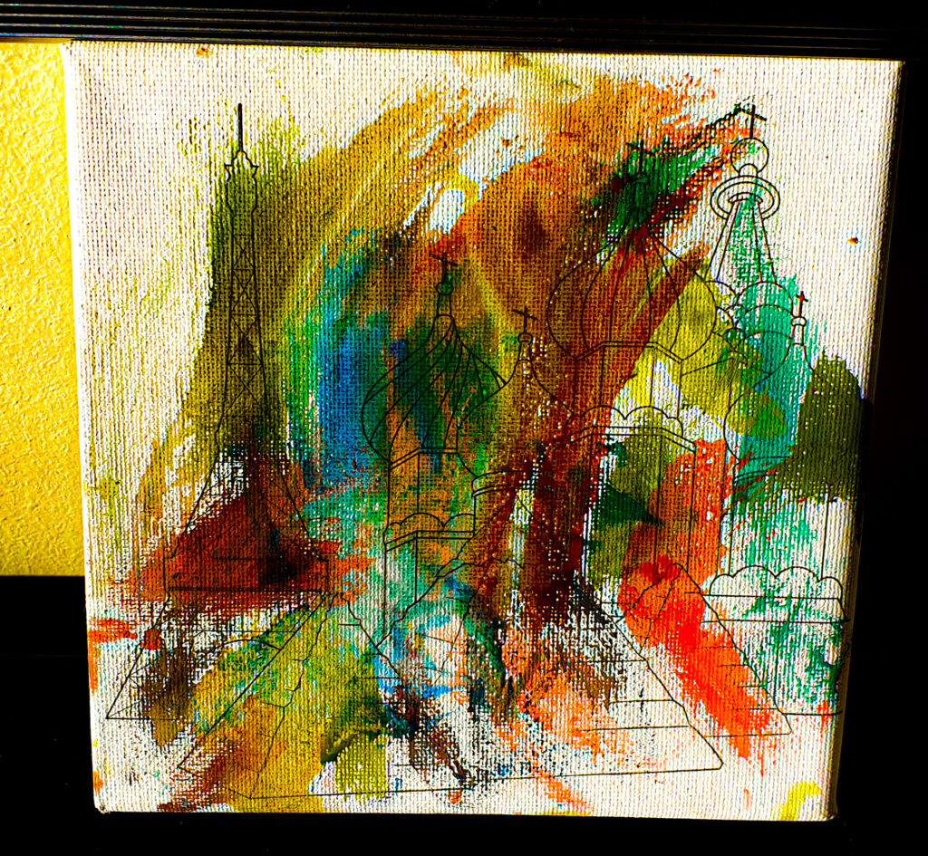 Little Passports painting