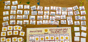 Toddler reward chart - pieces