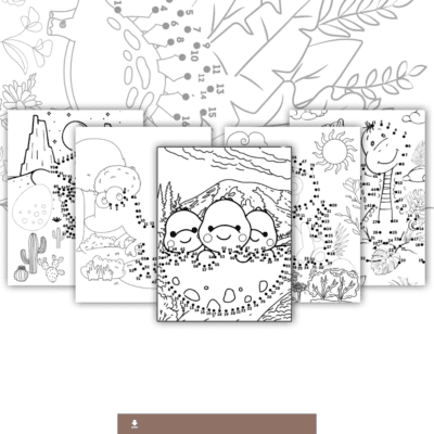 Colouring sheets perfect for preschoolers - download and print!