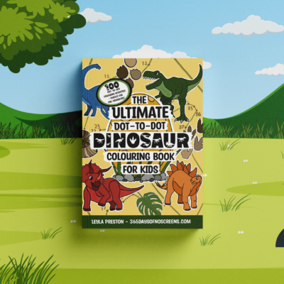 The Ultimate Dot-to-Dot Dinosaur Colouring Book for Kids: 100 dot-to-dot colouring games for kids - perfect for pre-schoolers who can count up to 100!