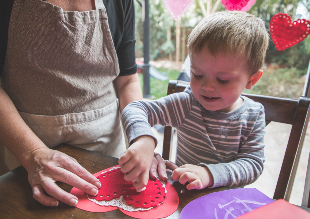 Valentines play - fine motor activities for preschoolers