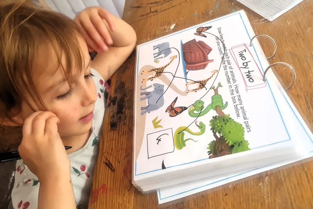Two by two - maths activity book