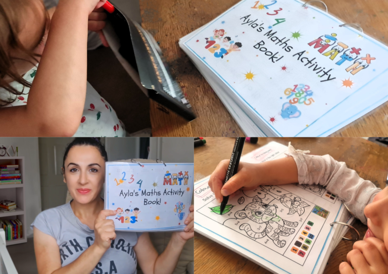 Maths activity book