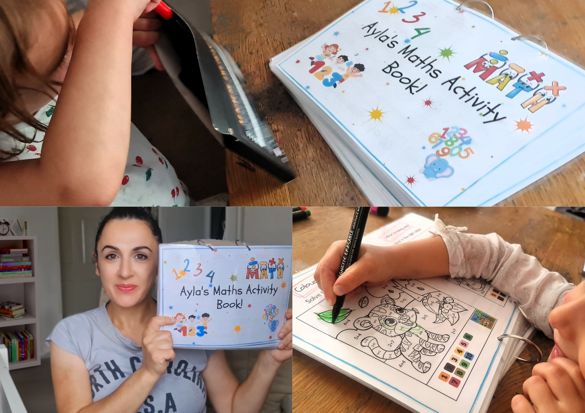Maths activity book